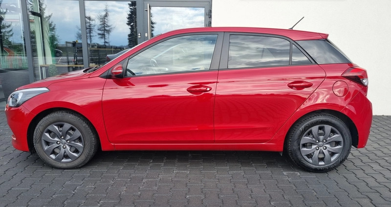 Hyundai i20 cena 41999 przebieg: 77100, rok produkcji 2017 z Skoki małe 301